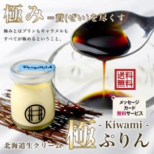 送料無料  極上　北海道生クリーム極プリン6個入り