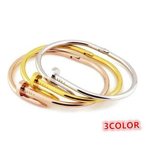 モダンアートな釘 くぎ クギ ブレスレット 男女兼用