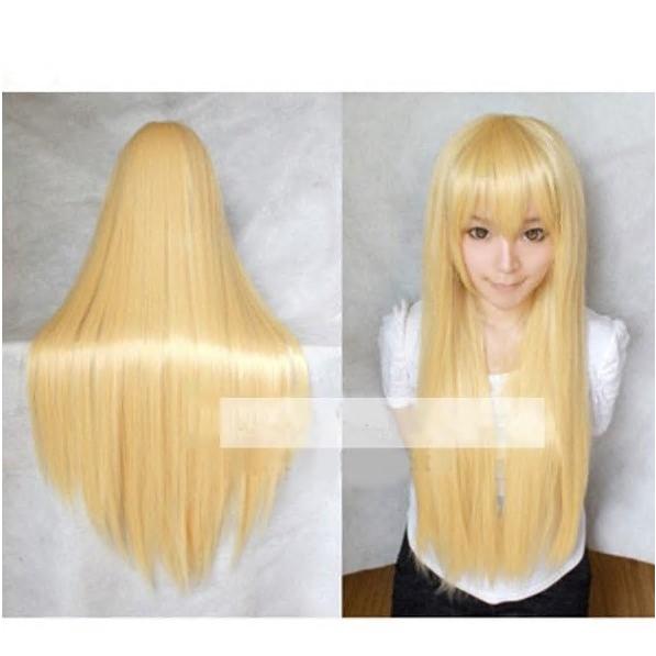 ウィッグ レディース ロング ストレート フルウィッグ コスチューム コスプレ 小物 フリーサイズイ...