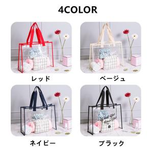 ビーチバッグ スイミングバッグ PVC 軽量 ...の詳細画像1