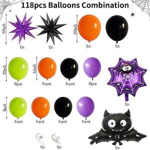 ハロウィン 風船飾りセット 7種 バルーン パ...の詳細画像5