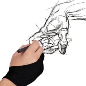2本指グローブ 2枚入り デッサン お絵描き ...の詳細画像2