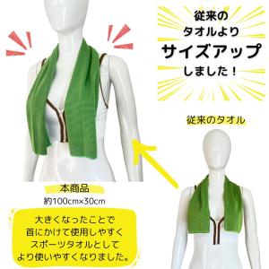 ひんやりタオル 1枚 冷感タオル フェイスタオ...の詳細画像1
