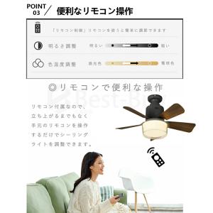 シーリングファンライト リモコン付き シーリン...の詳細画像4