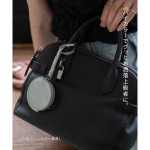 コインケース バッグチャーム 本革 レディース...の詳細画像5