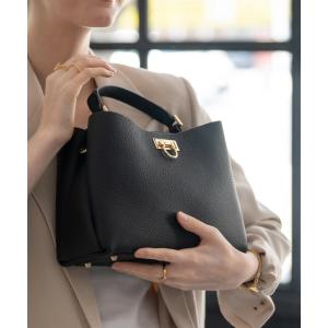 ショルダーバッグ ハンドバッグ レディース 本...の詳細画像3