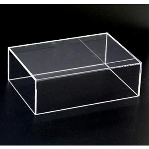 台座無し】アクリルケース長方形 板厚2ミリ(外寸)幅(150ミリ
