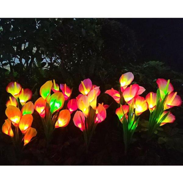 庭園灯 ソーラーライト ガーデンライト 屋外ライト 屋外照明 埋め込み式 防水 太陽光発電 LEDガ...