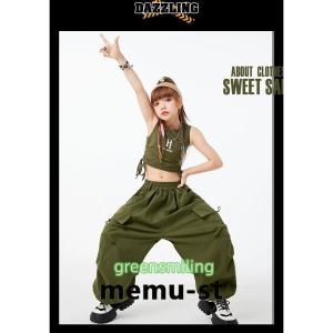 ダンス パンツ ヒップホップ キッズ ダンス ...の詳細画像4