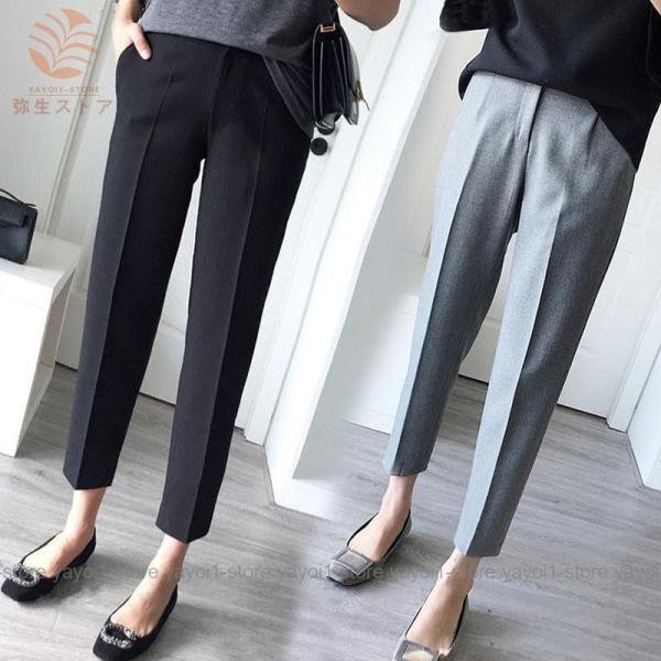 【値下げ】パンツスーツ ストレッチ スーツ風 レディース 通勤 OL オフィス 50代 40代 30...