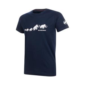 マムート MAMMUT QD ロゴ プリント Tシャツ QD Logo Print T-Shirt AF Men 1017-02010 紺プリント3 TEEシャツ ハイキング ボルダリング ボックスロゴ