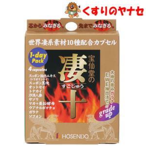 宝仙堂」 凄十 1デイパック 4粒 「健康食品」 : 薬のファインズ