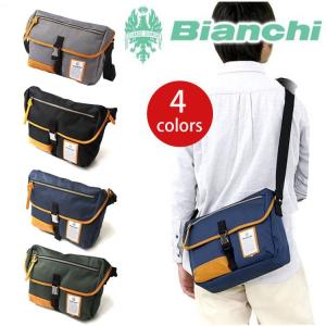 Bianchi(ビアンキ) NBTC ショルダーバッグ 斜め掛けバッグ B5 タブレット収納 NBTC-03 メンズ レディース 男女兼用