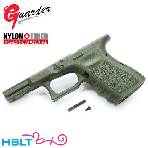 ガーダー フレーム KJ G19 G23 GBB用 リアル刻印 /ヨーロッパ刻印（OD）