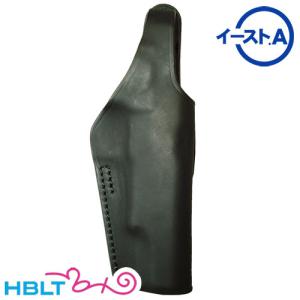 リボルバー 3.5in〜4in 革製 ショルダーホルスター （黒） コルト