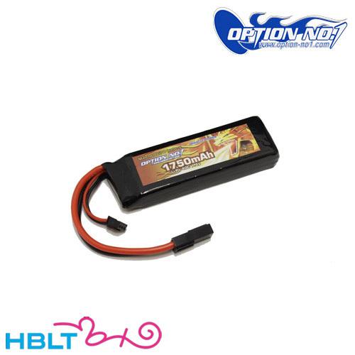 オプション No.1 リポバッテリー LiPo1750mAh 7.4V 40C ミニS タイプ GB...