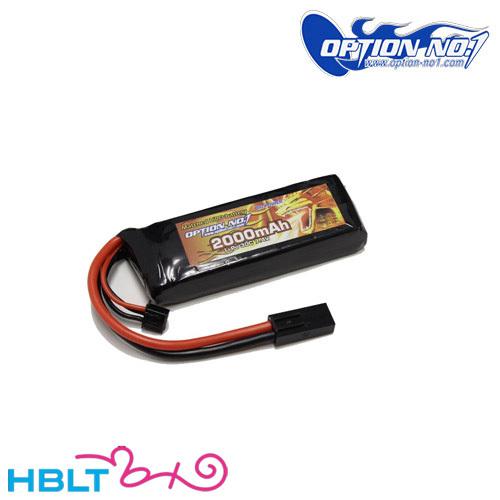 オプション No.1 リポバッテリー LiPo 2000mAh 7.4v ミニS タイプ GB-00...