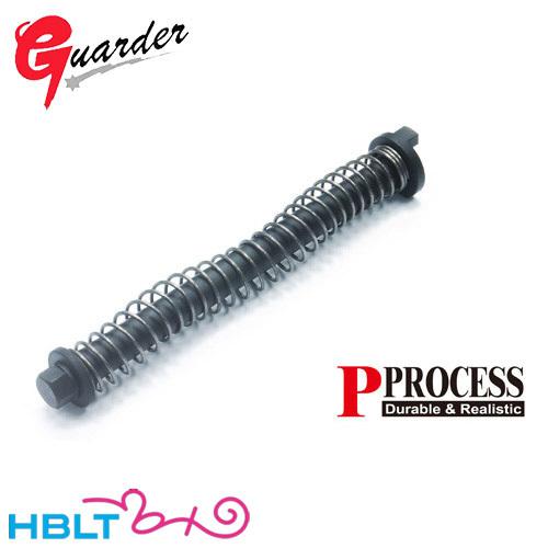 ガーダー リコイルスプリングガイド セット 東京マルイ M&amp;P9 用 (スティール Black)