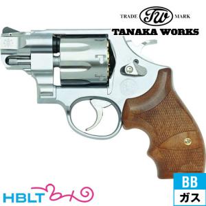 タナカワークス M327 PC M&P R8 ver.2 ニッケルフィニッシュ 2インチ ガスガン リボルバー 本体｜hblt