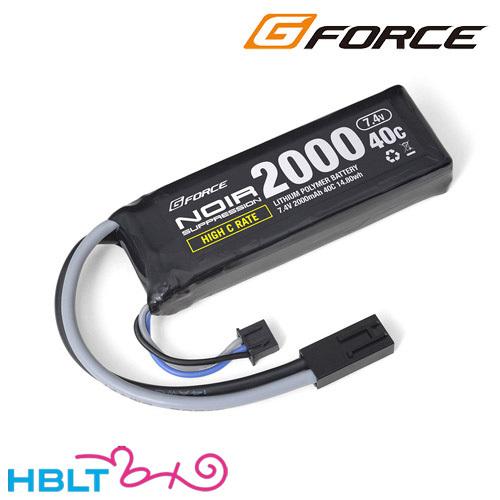 G-FORCE リポバッテリー Noir SUPPRESSION 7.4V 2000mAh 40C ...