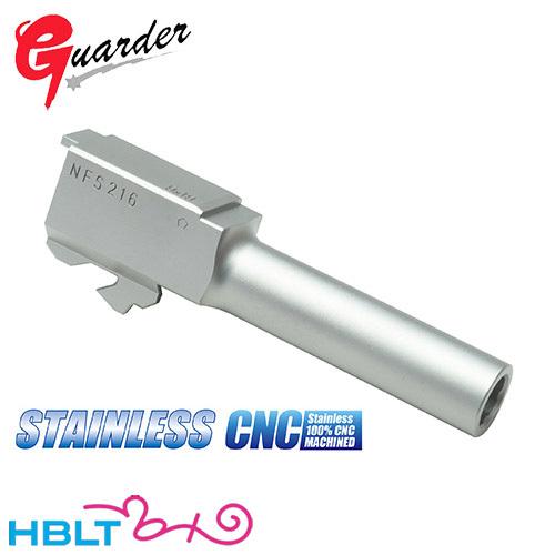 ガーダー アウターバレル 東京マルイ ガスブロ グロック G26 用（ステンレス シルバー）