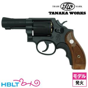 タナカワークス S&W M13 FBI スペシャル グリップアダプター付 Ver.3 HW ブラック 3 インチ（発火式 モデルガン 完成 リボルバー）｜HBLT