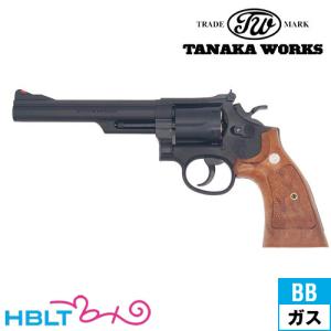 タナカワークス S&W M19 コンバットマグナム Ver.3 HW ブラック 6 インチ（ガスガン リボルバー 本体）