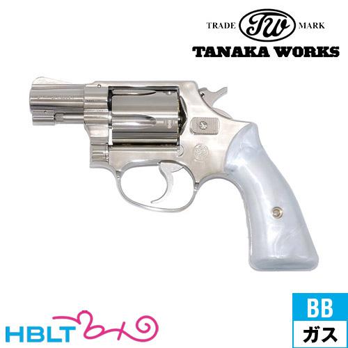 タナカワークス S&amp;W M36 スクエアバット &apos;トラヴィス モデル Ver.2 ニッケルフィニッシ...