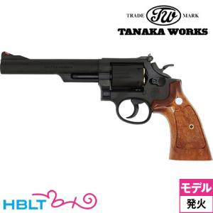 タナカワークス S&amp;W M19 Combat Magnum Ver.3 HW ブラック 6 インチ（...