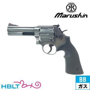 マルシン S&W M586 樹脂グリップ HW エクセレント （ガスガン リボルバー 本体 6mm）の商品画像