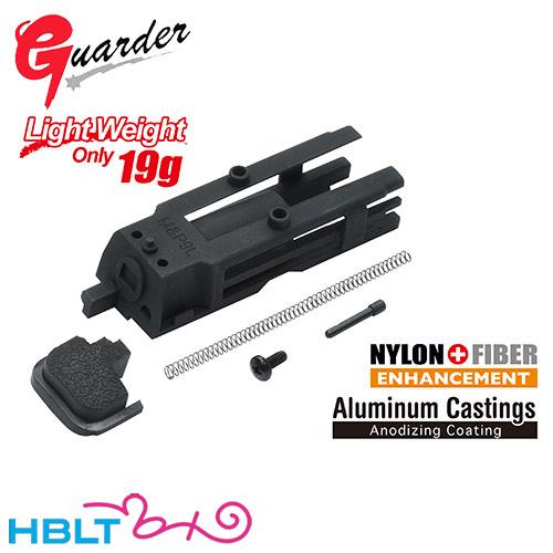 ガーダー ノズルハウジング 東京マルイガスブロ M&amp;P9 9L（アルミ 軽量 19g ブラック）