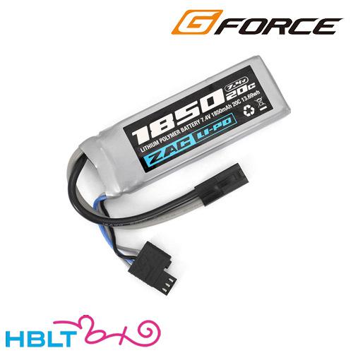 G−FORCE ZAC リポバッテリー 7.4V 1850mAh ミニS互換サイズ