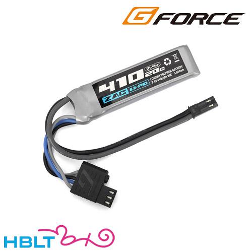 G−FORCE ZAC リポバッテリー 7.4V 410mAh ハンドガン 用