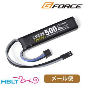 G-FORCE リポバッテリー Noir SUPPRESSION 7.4V 500mAh 40C ハンドガン 40C メール便 対応商品｜HBLT