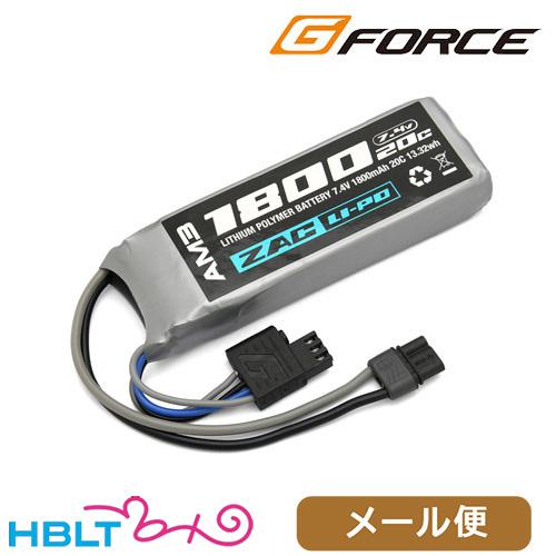 G−FORCE ZAC リポバッテリー AM3 7.4V 1800mAh ミニ S 互換サイズ 次世...