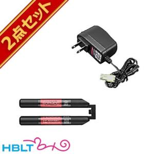 東京マルイ ニッケル水素 8.4V SOPMOD バッテリー 1300mAh ＋ NEW 充電器 セット｜hblt