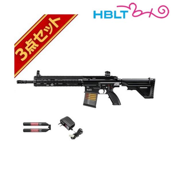 フルセット 東京マルイ HK417 アーリーバリアント 次世代電動ガン バッテリー 充電器セット