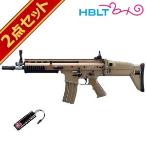 東京マルイ 次世代電動ガン SCAR-L (スカーL) CQC FDE バッテリーセット｜hblt