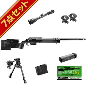 東京マルイ M40A5 BK 7点 スナイパーライフル フルセット｜hblt