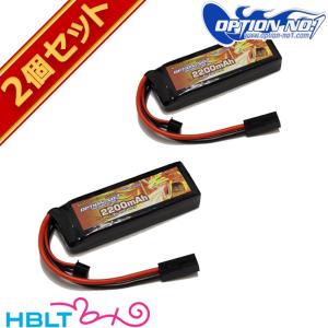 OPTION No.1 LiPo バッテリー Big Power 1100mAh 7.4V（マルイミニ