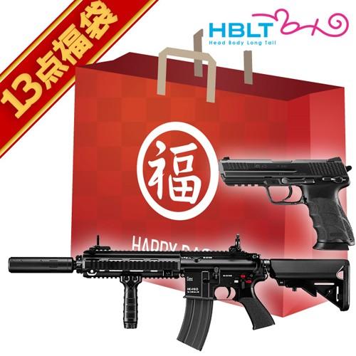 2024 福袋 次世代電動ガン ＆ ガスブローバック ハンドガン セット！ HK416D &amp; HK4...