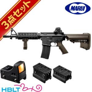 東京マルイ Colt M4 CQB−R FDE ドットサイト セット ( 次世代電動ガン + マイクロプロサイト + マウント)｜hblt