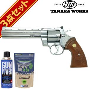 タナカワークス S&W M36 PC Ver.2 HW 3インチ ガスリボルバー