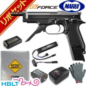 東京マルイ M93R Black 電動ハンドガン G-FORCE リポバッテリー フルセット｜hblt