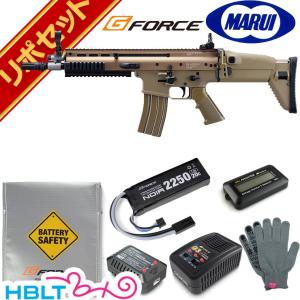 東京マルイ SCAR-L CQC FDE 次世代電動ガン G-FORCE リポバッテリー フルセットの商品画像