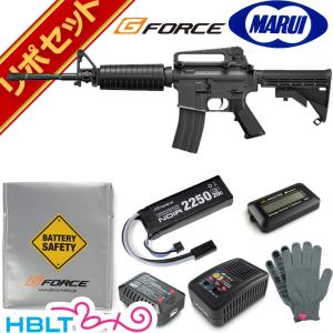 東京マルイ M4 A1 スタンダード電動ガン G-FORCE リポバッテリー フルセット｜hblt