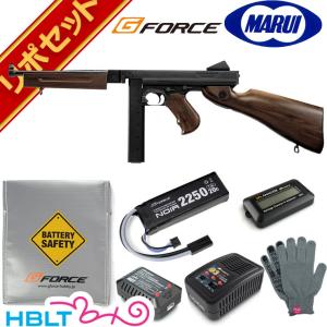 東京マルイ トンプソン M1A1 スタンダード電動ガン G-FORCE リポバッテリー フルセット｜hblt