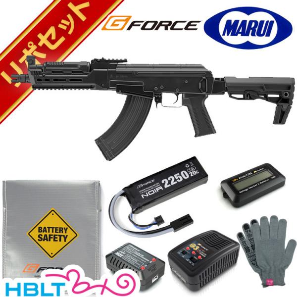 東京マルイ AK STORM ストーム 次世代電動ガン G-FORCE リポバッテリー フルセット