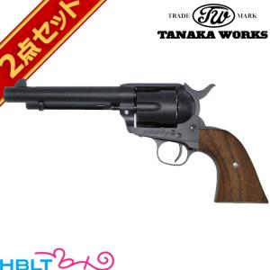 タナカワークス Colt SAA .45 2nd Gen ペガサス 2 5_1/2インチ アーティラリー ガスリボルバー 木グリセット｜HBLT