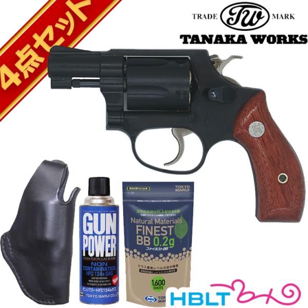 タナカワークス S&amp;W M36 レディスミス 数量限定 Ver.2 HW 2 インチ ガスリボルバー...